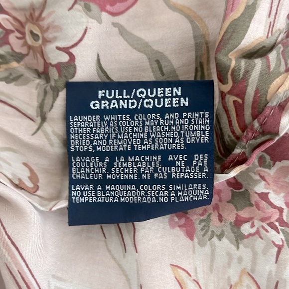 Ralph Lauren Guinevere Vintage Duvet Full/Queen - Picture 7 of 7